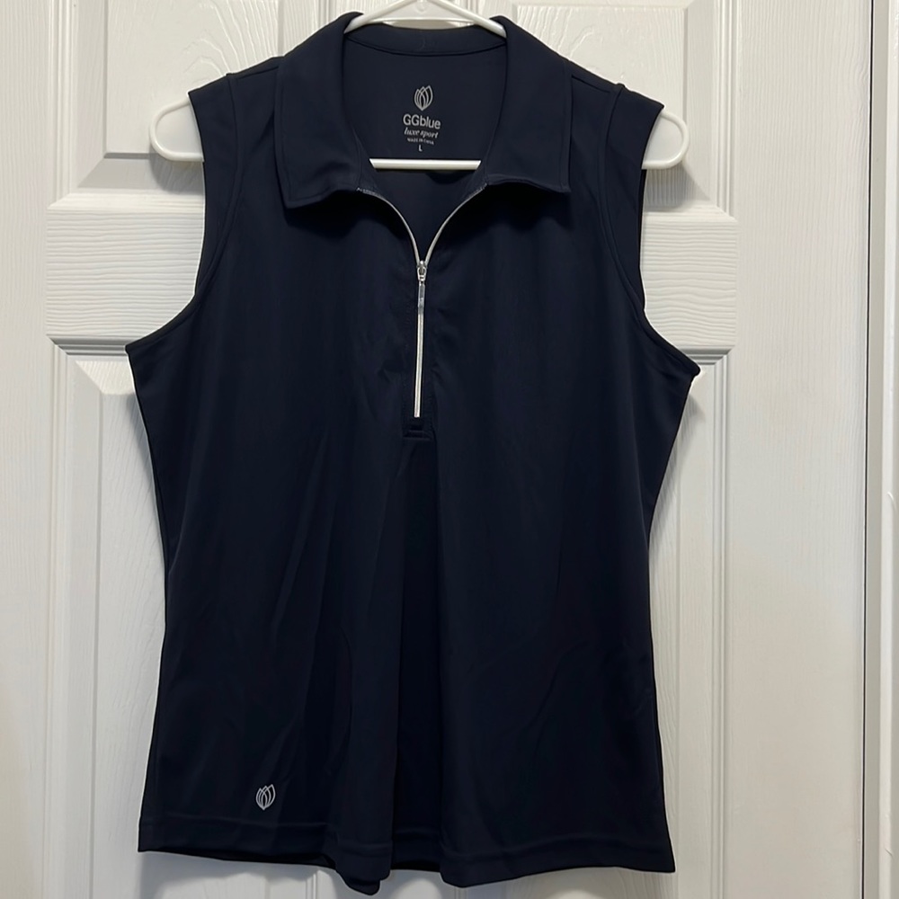 GGBlue Sleeveless Golf Polo